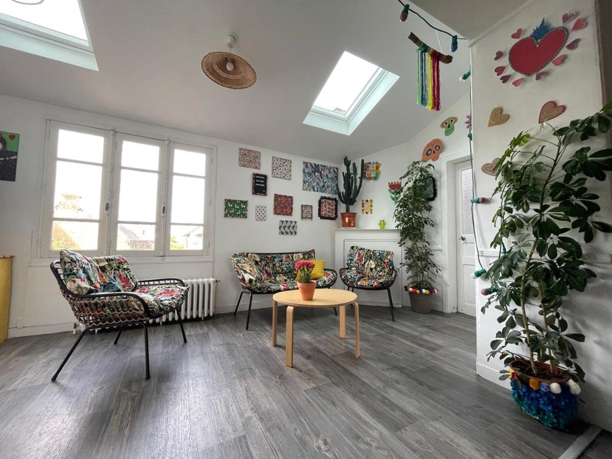 Maison spacieuse authentique proche St Malo Rennes, bienvenue à la Casa Cozumel Pleugueneuc Esterno foto